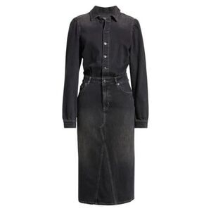 RAILS Beverly Long Sleeve Denim Shirt Dress